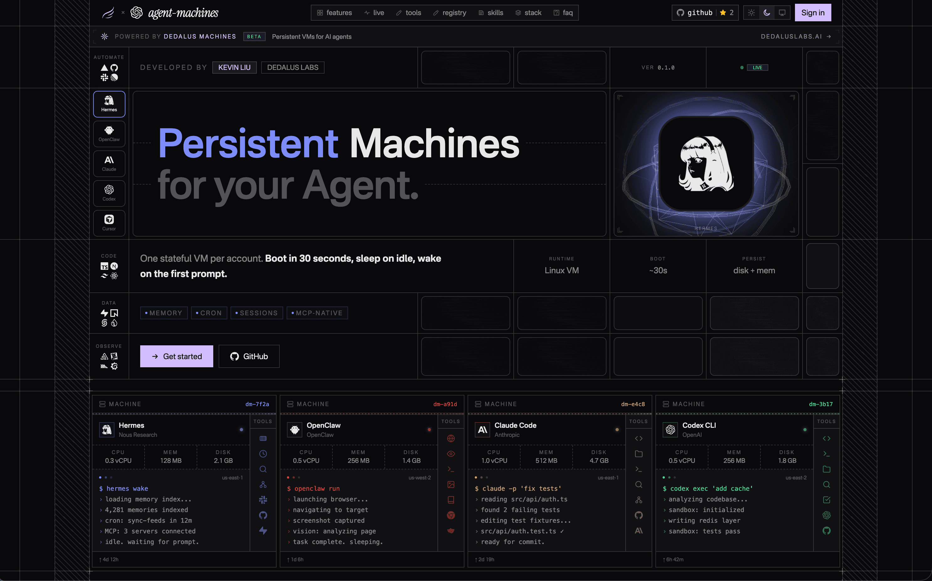 Agent Machines